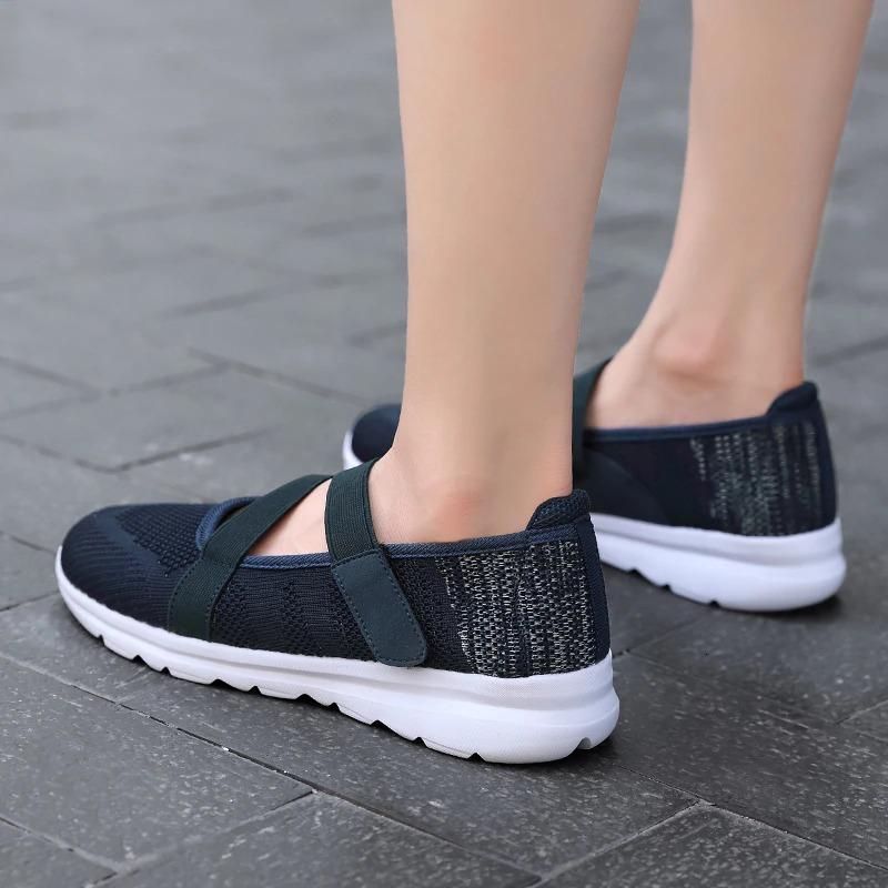 Hook and Loop Fly Weave Breathable shoes