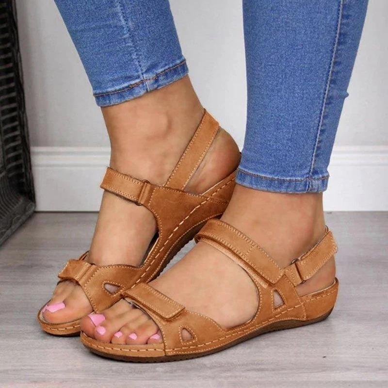 Comfortable Flat Sandals Open Toe