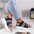 Idealshoe™ Toe Knitted sandals for women's