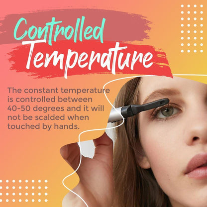 Heated Lash Curler, Eyelash Curler, Electric USB Rechargeable Lash Curler