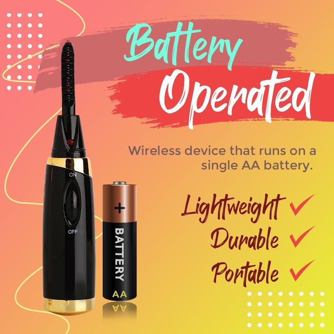 Heated Lash Curler, Eyelash Curler, Electric USB Rechargeable Lash Curler