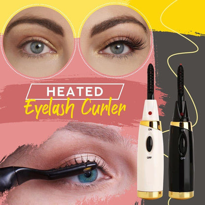 Heated Lash Curler, Eyelash Curler, Electric USB Rechargeable Lash Curler