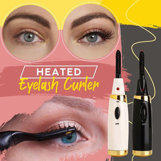 Heated Lash Curler, Eyelash Curler, Electric USB Rechargeable Lash Curler
