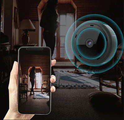 Mini WiFi Camera 1080P HD IR Night Vision Home Security Camera Baby Monitor