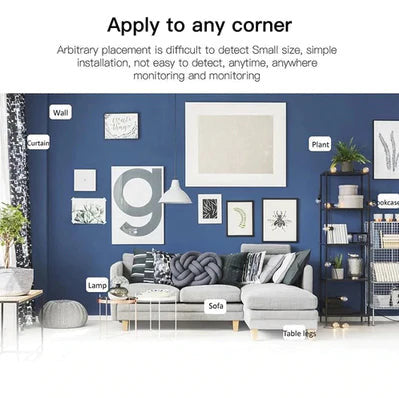 Mini WiFi Camera 1080P HD IR Night Vision Home Security Camera Baby Monitor