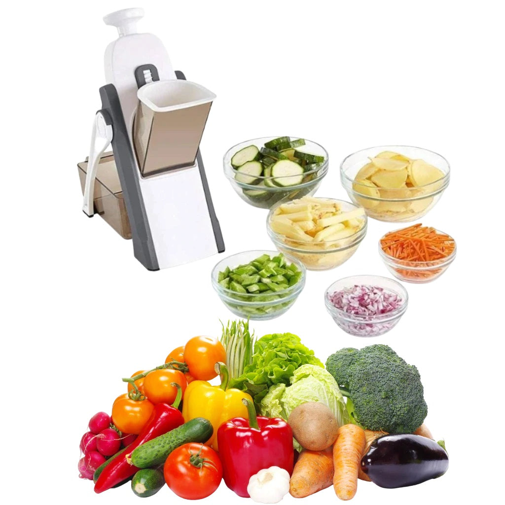 Vegetable Fruits Slicer, Kitchen Chopping Artifact, Multifunctional Safe Cutter