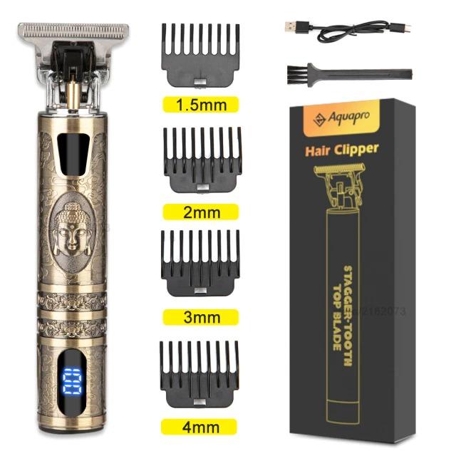 Professional Men Hair Trimmer For Barber Clippers Edges, Barber Set Maquinas Para Cortar Pelo