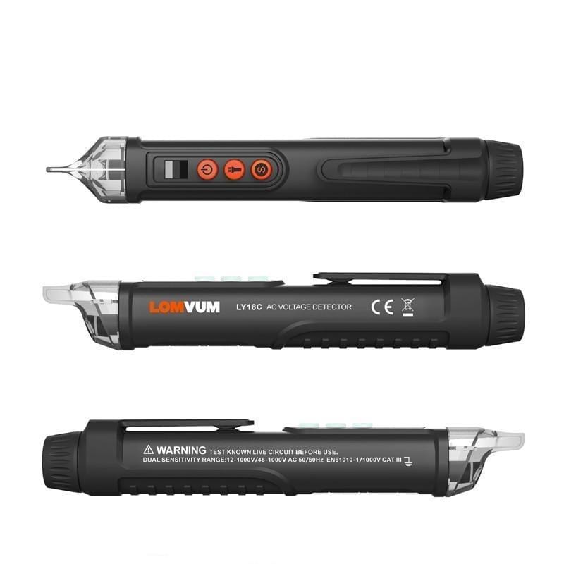 Smart AC/DC Voltage Electric Tester Pen 12V/48V-1000V AC/DC