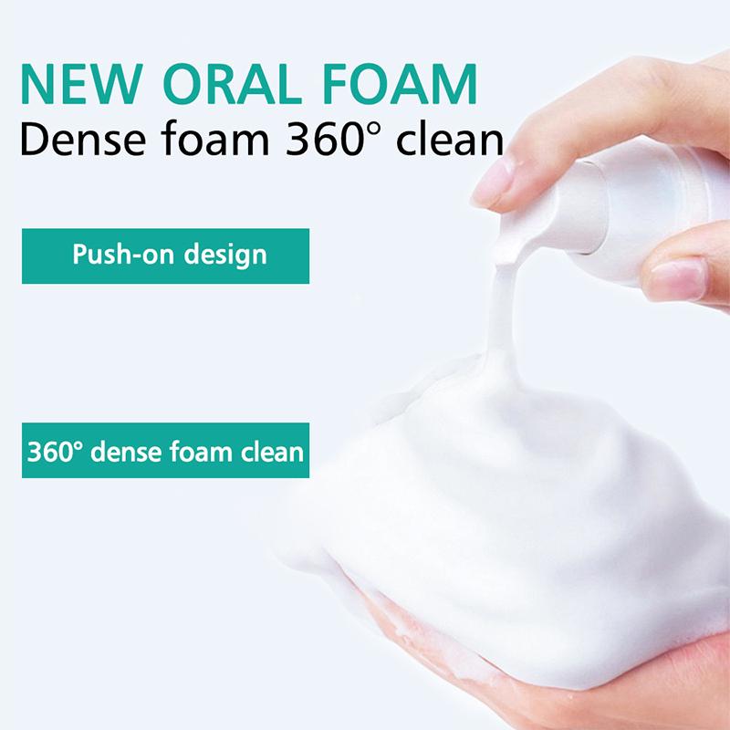 Whitening Foam Toothpaste, Teeth Whitening Foam Natural Ingredients Baking Soda for Cleaning