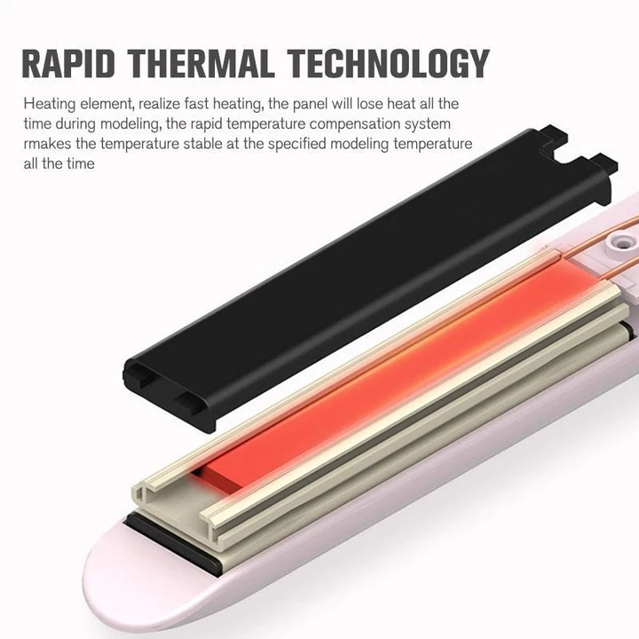 Ceramic Mini Hair Curler, travel cordless curling iron cordless curling