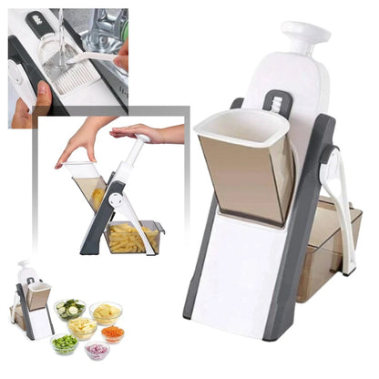 Vegetable Fruits Slicer, Kitchen Chopping Artifact, Multifunctional Safe Cutter