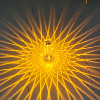 Diamond Crystal Romantic Lamp, Table Lamp USB Rechargeable LED Light For Desk RGB