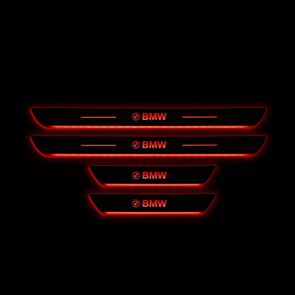 LED Door Sills Pro, Customized Illuminated Car Door Strips Light, Colorful RGB Bar, Toyota, Ford, Mercedes, Tesla