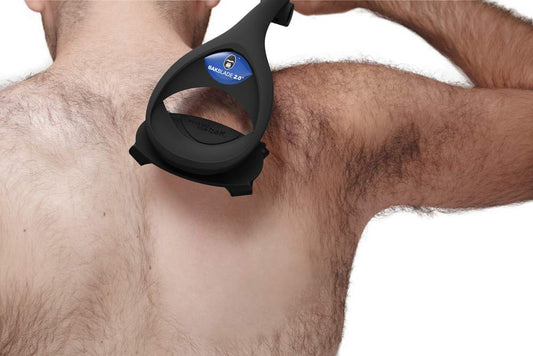 Back And Body Shaver for Men, Ergonomic Handle Trimmer