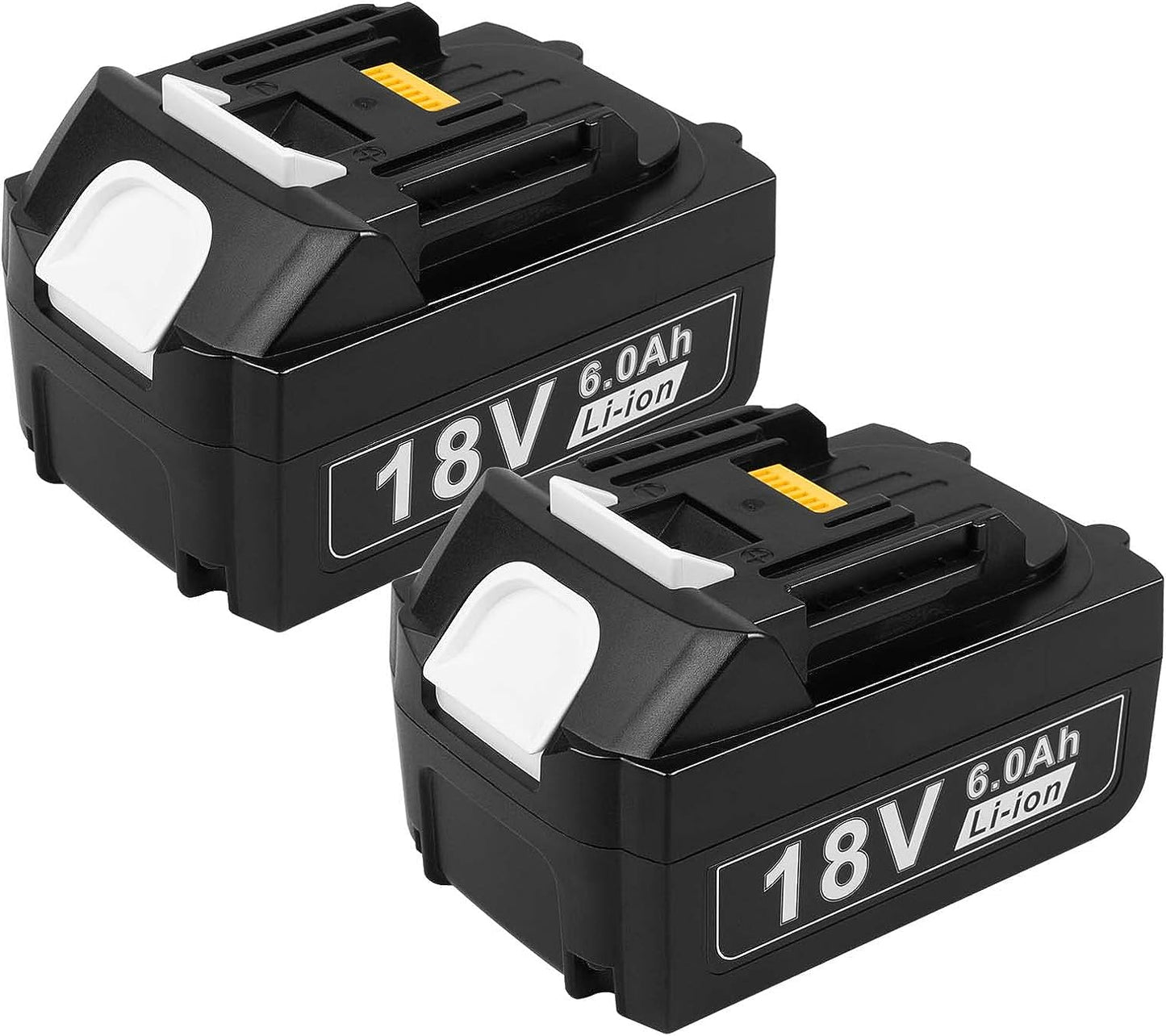 For Makita 18V 6.0Ah LXT Lithium-Ion BL1830 BL1850 BL1860 tool Battery-2Pack