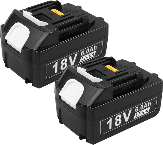 For Makita 18V 6.0Ah LXT Lithium-Ion BL1830 BL1850 BL1860 tool Battery-2Pack