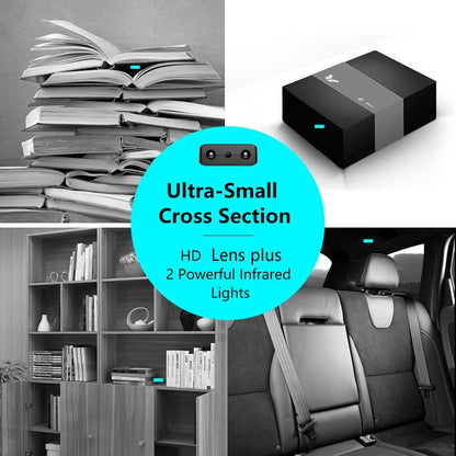 Micro 1080 HD Video Camera | Micro Camera with Audio, Mini HD Cam