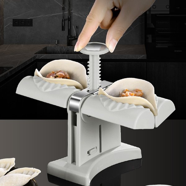 Household double head automatic dumpling maker mould