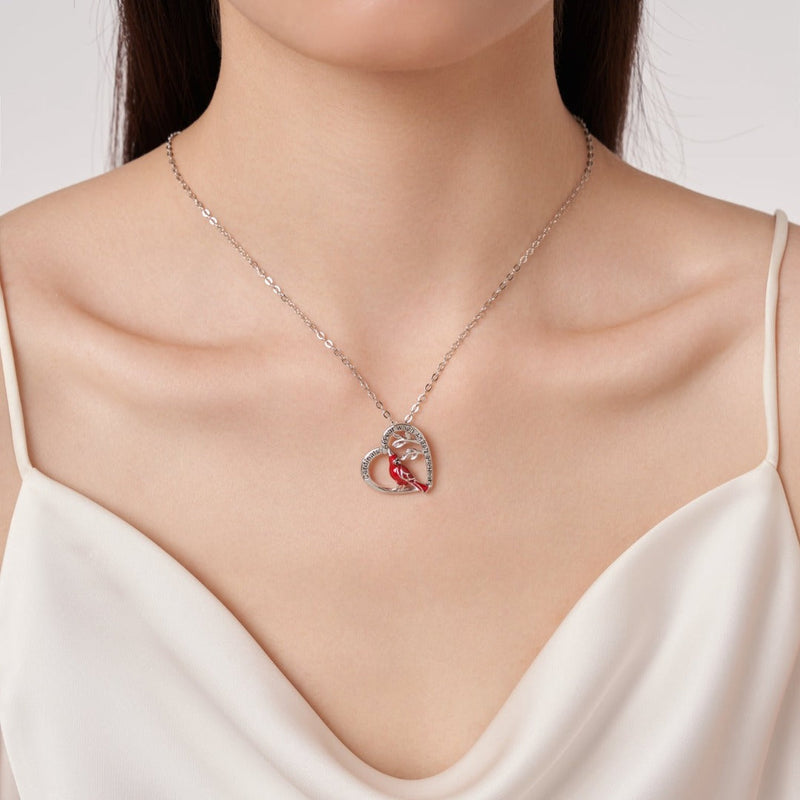 Cardinal Bird Necklace