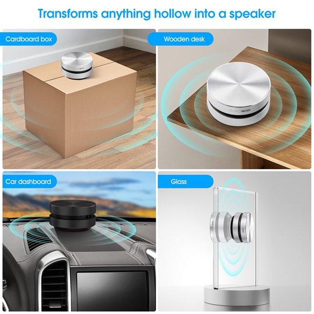 Tiny Conduction Speaker, Mini Magnetic Speaker, Hummingbird Sound Box Bone Bluetooth