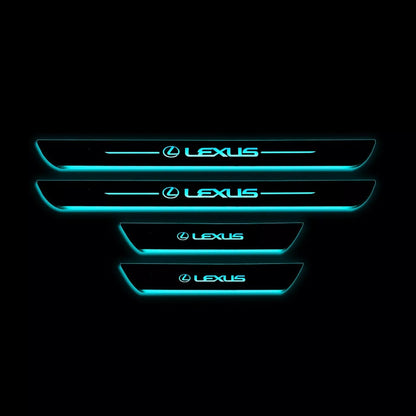 LED Door Sills Pro, Customized Illuminated Car Door Strips Light, Colorful RGB Bar, Toyota, Ford, Mercedes, Tesla