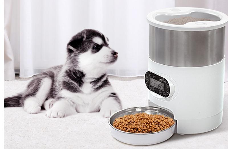 Automatic bluetooth pet feeder, Feeding Cat Dog Timer For Vaccation & Travel