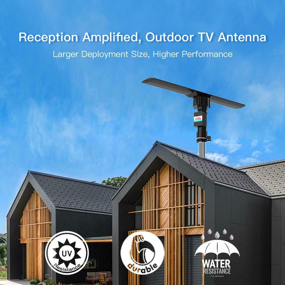 990 Mile Long Range Antenna Powerful Amplified Digital Omnidirectional HDTV For Urban/Rural Areas