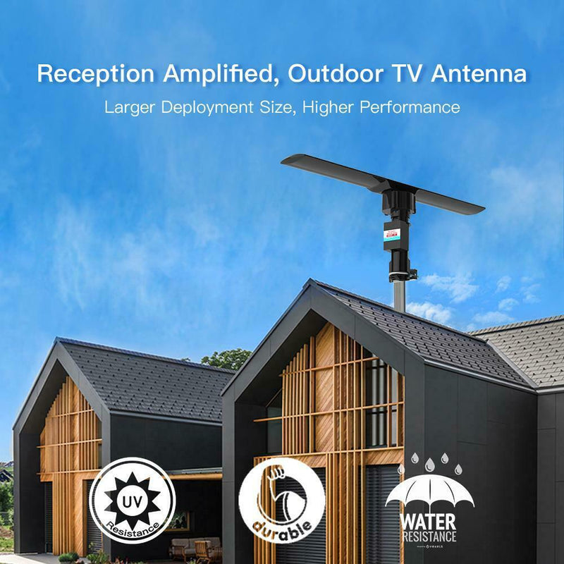 990 Mile Long Range Antenna Powerful Amplified Digital Omnidirectional HDTV For Urban/Rural Areas