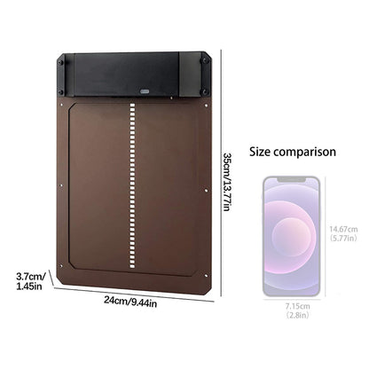 Automatic Chicken Coop Door, Solar Light Sensor Auto Hen Guard Door Opening Timer