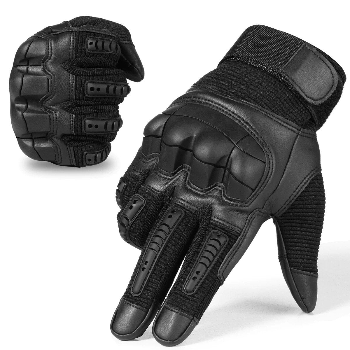 Motorcycle Gloves, Riding, Resistant, Army Military Tactical Sap vit INDESTRUCTIBLE ScreenTouch, Brown, Black, Green, Fullfinger/Less