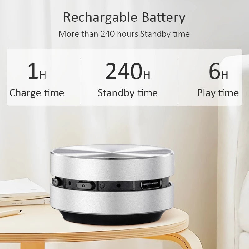 Tiny Conduction Speaker, Mini Magnetic Speaker, Hummingbird Sound Box Bone Bluetooth
