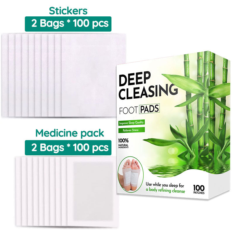 100Pcs Takesumi Detox Foot Pads, deep cleansing foot pads