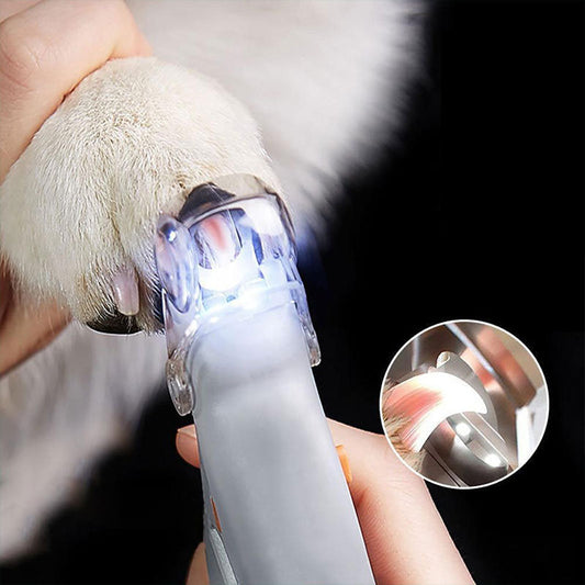 Best Dog Nail Clipper With Quick Sensors, with Sensor, LED Night and Nail Catcher, Safe & Easy To Trim Your Dog's Nails