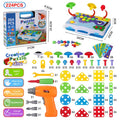 310 Pcs Drilling Mosaic Puzzle Toys, Best Popular Educational Fat Brain Toys For Kids