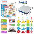 310 Pcs Drilling Mosaic Puzzle Toys, Best Popular Educational Fat Brain Toys For Kids