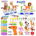 310 Pcs Drilling Mosaic Puzzle Toys, Best Popular Educational Fat Brain Toys For Kids