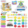 310 Pcs Drilling Mosaic Puzzle Toys, Best Popular Educational Fat Brain Toys For Kids