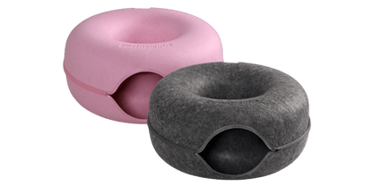 Donut Cat Cave Tunnel Bed Tube House Large/Small