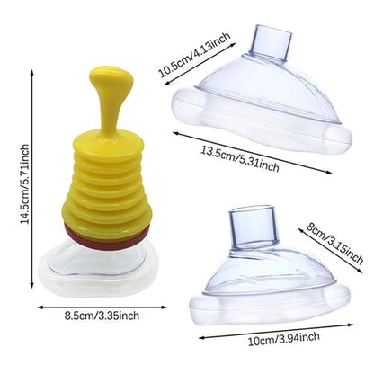 Anti-choking Device, Adult and Child, Babies Non-Invasive Choking First Aid, Emergencies Suction chokeGuard