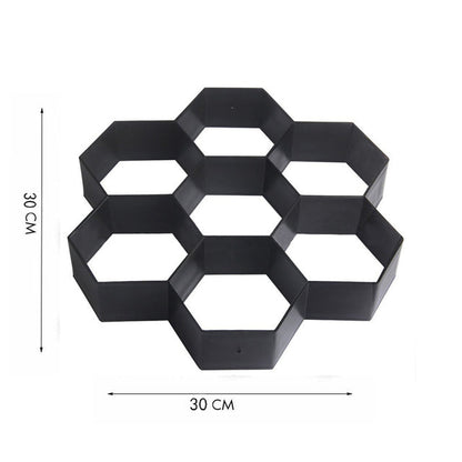 DIY Path Floor Mould Garden Walk Pavement Mold DIY Manually Paving Cement Brick Stone Road, Moulds For Yard Patio Lawn Garden, Patio Furniture Sets