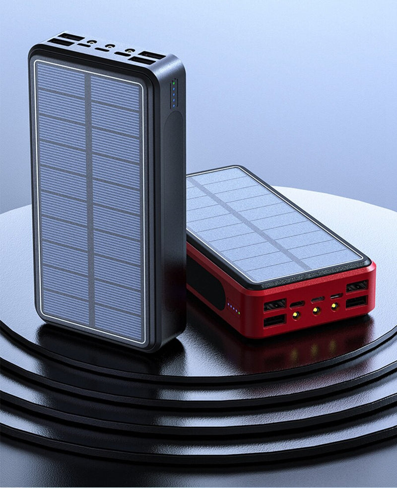 Ultimate Wireless Waterproof Solar Powerbank 50,000 mAh for Camping, Hiking, Trips