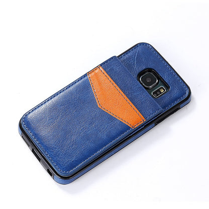 Luxury Retro PU Leather Card Slot Holder Stand Cover Case For Samsung Note 10 pro S10 plus S10 lite S10 Note 9 8 S9 S8 Plus
