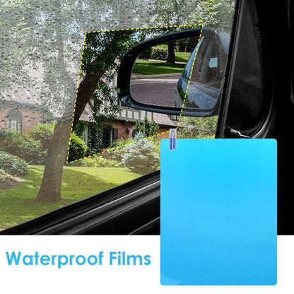 Waterproof Anti-fog Rain film | Car Mirror Protective Film Anti Fog Film Anti Water