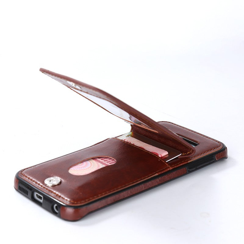 Luxury Retro PU Leather Card Slot Holder Stand Cover Case For Samsung Note 10 pro S10 plus S10 lite S10 Note 9 8 S9 S8 Plus
