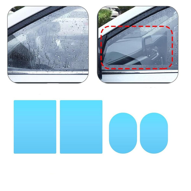 Waterproof Anti-fog Rain film | Car Mirror Protective Film Anti Fog Film Anti Water