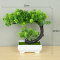 Artificial Bonsai Tree - Lifelike Plant for Home Decor, Perfect Potted Ornament, Low-Maintenance Home room Decoration