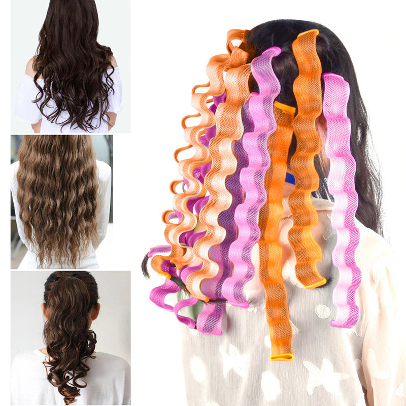 DIY Magic Hair Curler Set