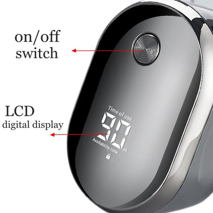 Multi Grooming Kit Digital Display Electric Shaver Hair Trimmer Beard Razor Wet Dry Men & Body waterproof Shaving Machine