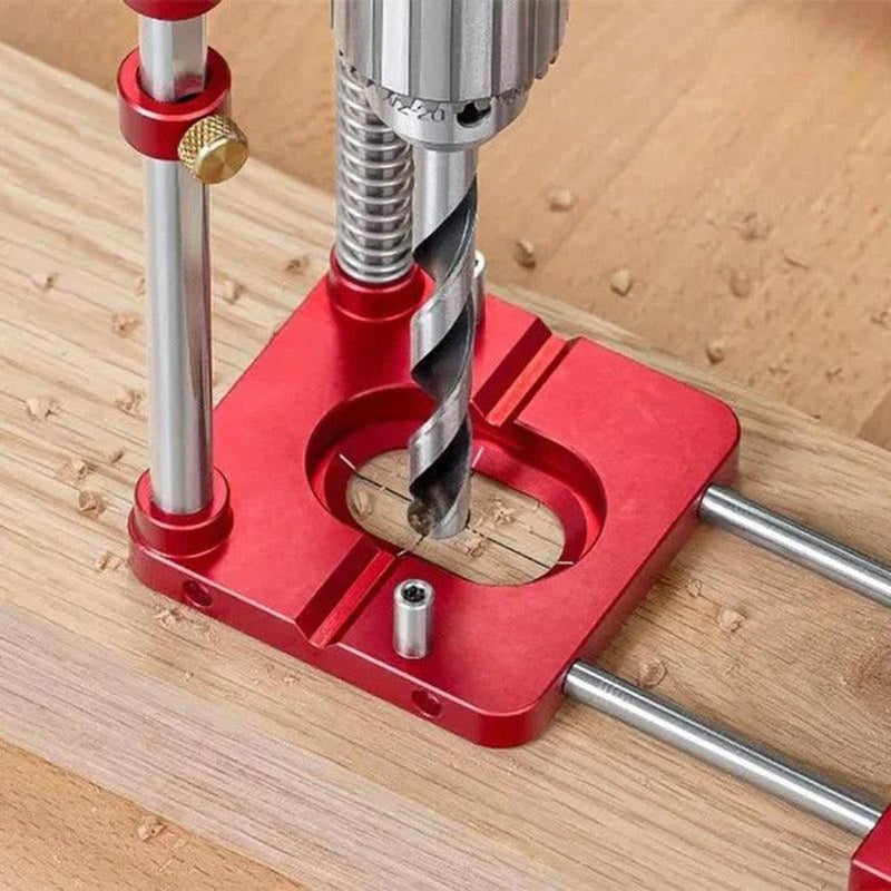 Woodworking Drilling Locator Tool Kit, Adjustable Angle Drilling Locator, Portable Drilling Locator, Drill Locator Guide