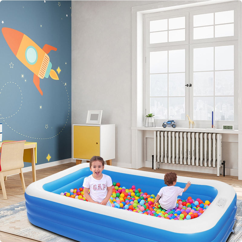 Inflatable Swimming Pool, kiddie & baby above ground Plastic Inte Pool